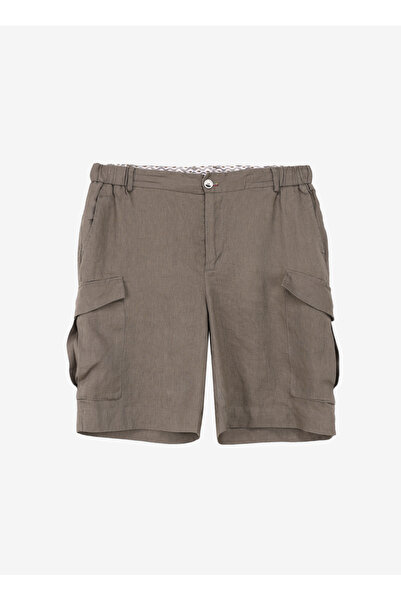 SSEINSE Haki Erkek Normal Bel Slim Fit Şort PB1242SS ŞortHaki