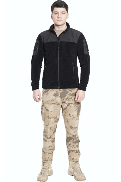 Vogel Tactical Black-black Garni Fleece Coat