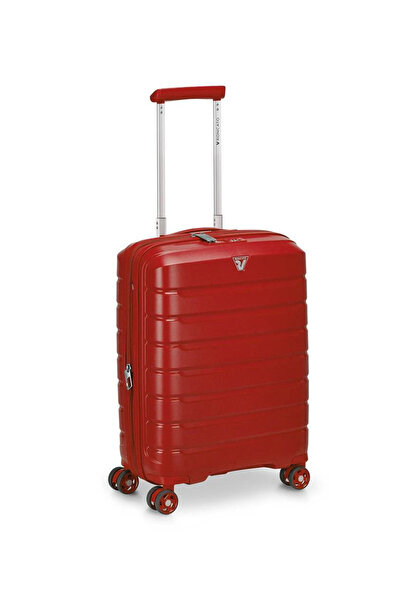 Roncato Kırmızı Çekçekli Sert Valiz 41818209B-Flying Medium Spinner68Cm