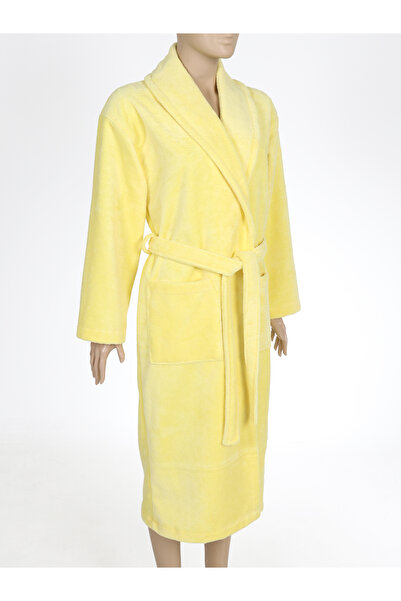 AİRYCOT Lemon Yellow Women'S/Men's Unisex Şalyaka Bathrobe One Piece