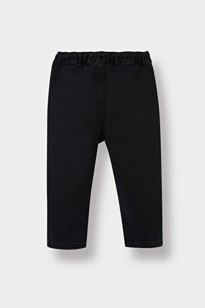 DeFacto Erkek Bebek Beli Lastikli Basic Düz Jean Pantolon D2520A524AU