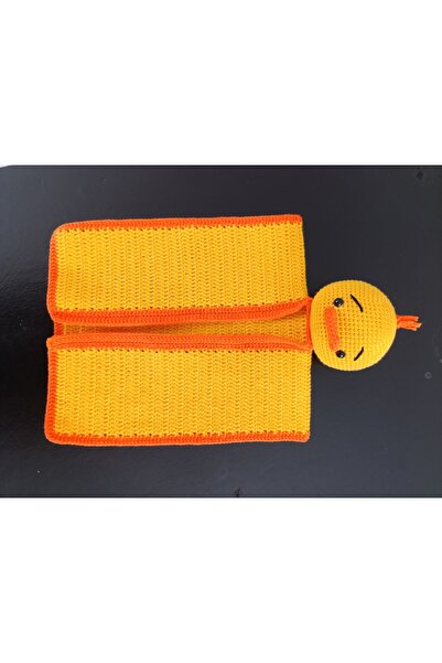 MK hobievimm Amigurumi Havuç Kafa Uyku Arkadaşı (Büyük Boy)