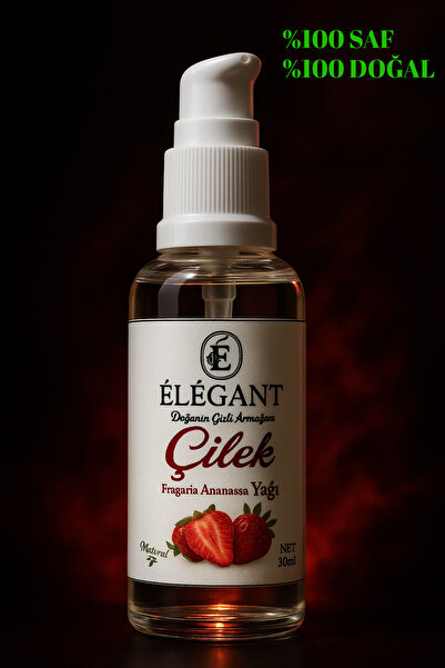 Genel Markalar Çilek Yağı 30 ml - %100 SAF, %100 DOĞAL -Aromaterapi Yağı