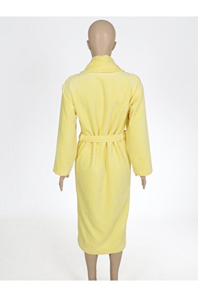 AİRYCOT Lemon Yellow Women'S/Men's Unisex Şalyaka Bathrobe One Piece