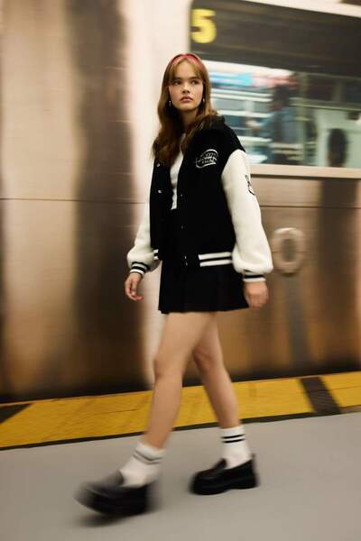 DeFacto Coool Yüksek Bel Pamuk Astarlı Mini Etek C7581AX24AU