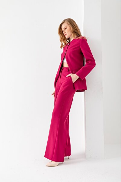 VUNTAL Women's Sports Stylish Blazer Suit