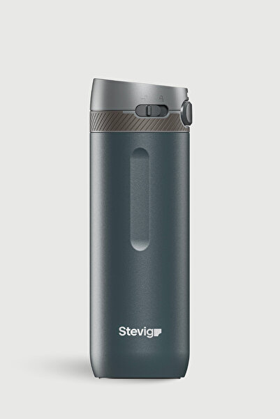Stevig 4 Action Trigger-Control Çelik Termos 500 ML Dark Navy ST-227
