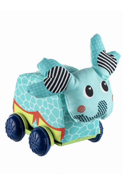 Molie Plush Elephant Baby Toy Car