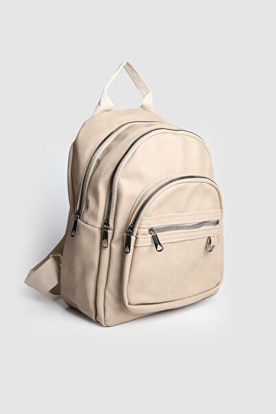 La La'Graccio Paris Γυναικεία τσάντα πλάτης Nales Donma από συνθετικό δέρμα La'Graccio Παρίσι σε βίζον