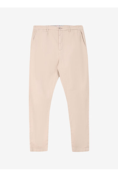 SSEINSE Normal Bel Dar Paça Slim Fit Bej Erkek Pantolon PSE1213SS PantolonBej