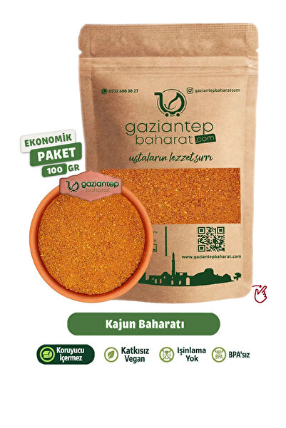 Gaziantep Baharat Patates (kajun) Baharatı 100gr