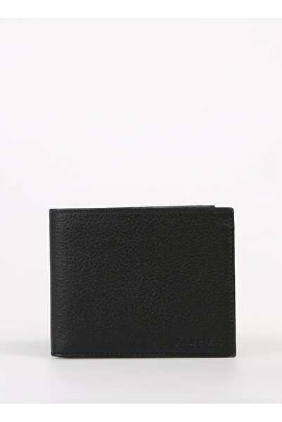 Fabrika Siyah Erkek 11x8x2 cm Deri Cüzdan Frk 342 Flt