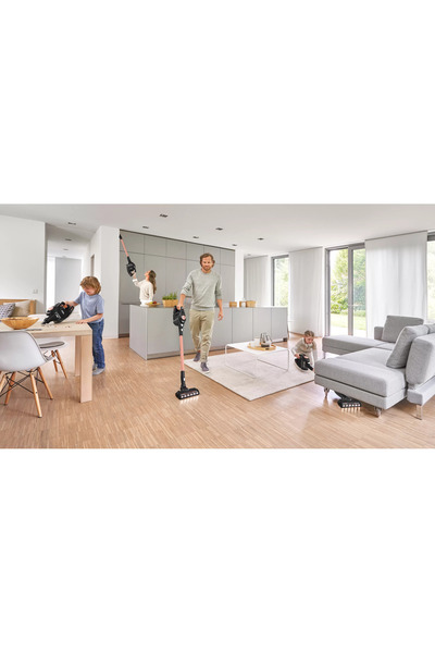 Bosch Series 8 Premium Yüksek performans TurboSpin motor Şarjlı Dikey Süpürge 10 yıl motor garanti