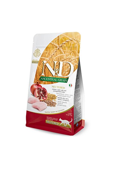 Az Tahıllı Tavuk&Nar Kısır Kedi Maması 5 KG