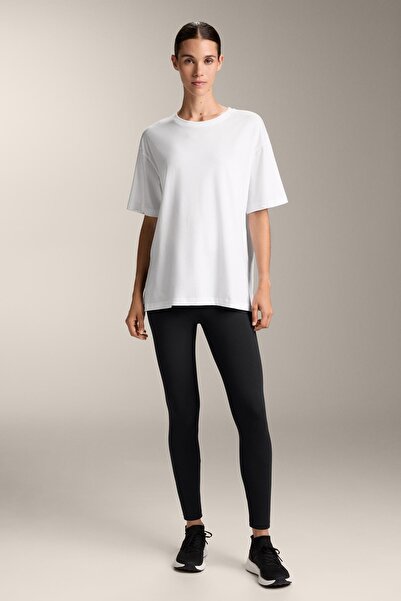 Oysho Short sleeve cotton blend T-shirt