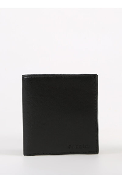 Fabrika Siyah Erkek 11x9x2 cm Deri Cüzdan Frk 333 Crayz