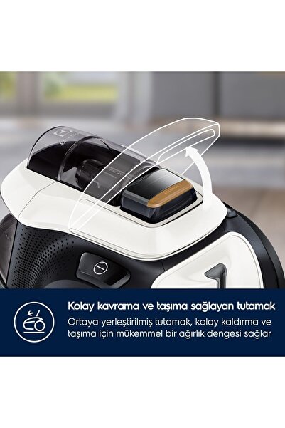 Electrolux Torbasız  Süpürge, 7 Kademeli Filtrasyon,  10 Yıl Electrolux Türki...