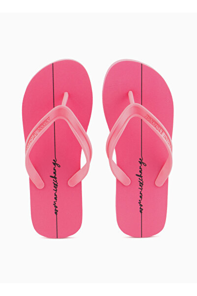 Armani Exchange Pembe Kadın Plaj Terliği XDQ010XV700T816