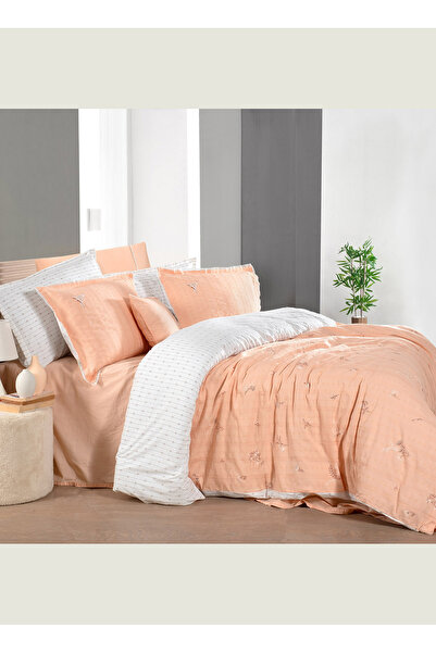 Sarev طقم غطاء لحاف السلمون MOOD CMFRT GRACIANTÇK 4Y D, .SOMON