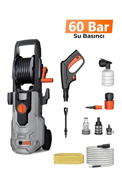 Enshall Yeni Pro Ultra Güçlü Auhma Profesyonel 1100W Araç Yıkama Makinesi