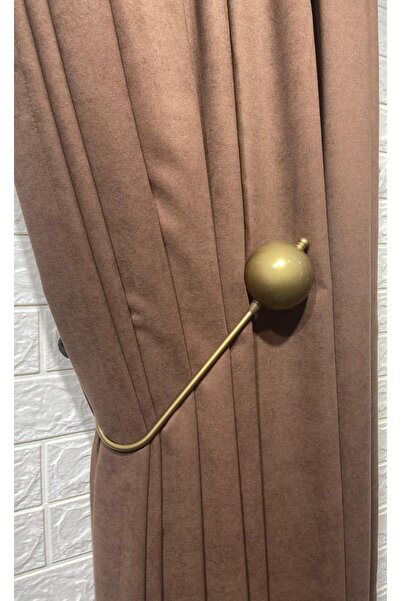 Helezoni Μεταλλικό αξεσουάρ κουρτίνας που τοποθετείται σε κορνίζα 1 τεμάχιο (Εύκολη τοποθέτηση χωρίς να τρυπάτε τον τοίχο)