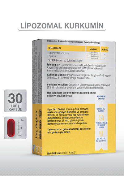 goodday LİPOZOMAL KURKUMİN 30 LİKİT KAPSÜL