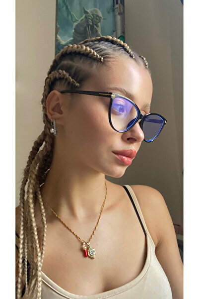 LOOKUP Blue Light Protection Glasses Optical Compatible Glass Changeable +Case+Cloth Gift Vintage