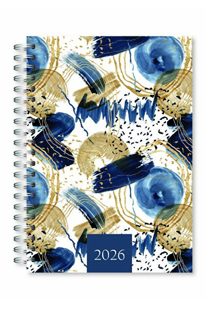 Lizy 2026 Spiralli 17x24 cm Günlük Ajanda MODEL-7