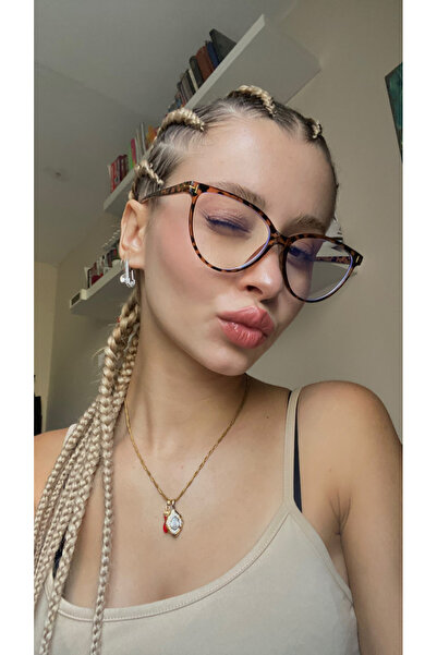 LOOKUP Blue Light Protection Glasses Optical Compatible Glass Changeable +Case+Cloth Gift Vintage