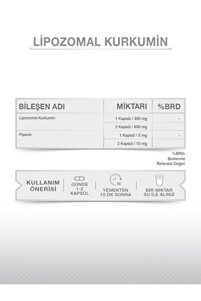 goodday LİPOZOMAL KURKUMİN 30 LİKİT KAPSÜL