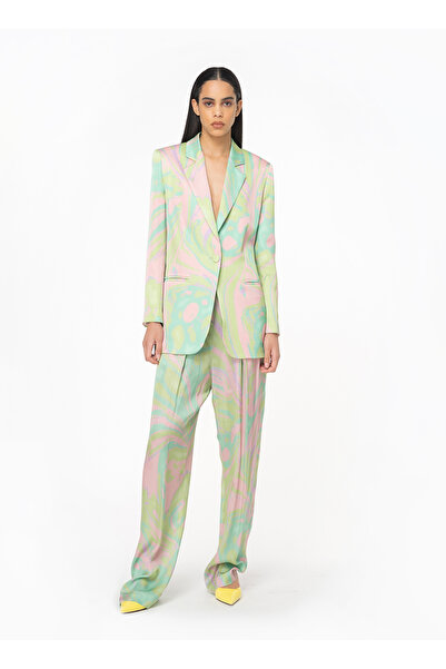 PİNKO Pinko Yüksek Bel Standart Çok Renkli Kadın Pantolon 103123A1NQ