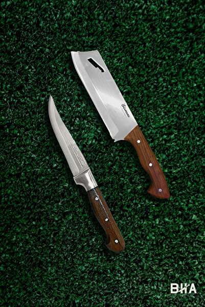 B-H-A BIÇAKÇI HACI AHMET BHA Kamp Mutfağı Tanto Kamp Şef Bıçağı ve Özel Av Bı...