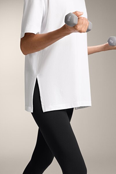 Oysho Short sleeve cotton blend T-shirt