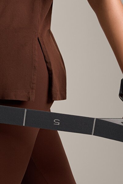 Oysho Short sleeve cotton blend T-shirt