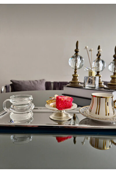 Store Kulplu Şerit Kahve Yanı Bardak 6 Adet Mini Kulplu Şerit Bardak Pinterest Kahve Yanı Sunum Bardağı