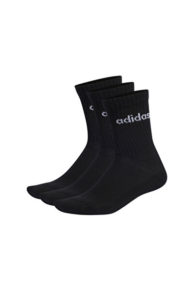 adidas Ic1301 C Lin Crew 3P Black Unisex Socks