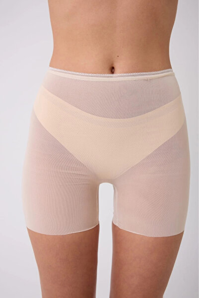 BLOOMFIT Freshness Laser Cut Tulle Boxer Corset