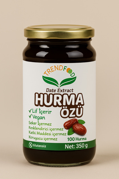 TREND FOOD Hurma Özü 350 gr (Soğuk Sıkım)