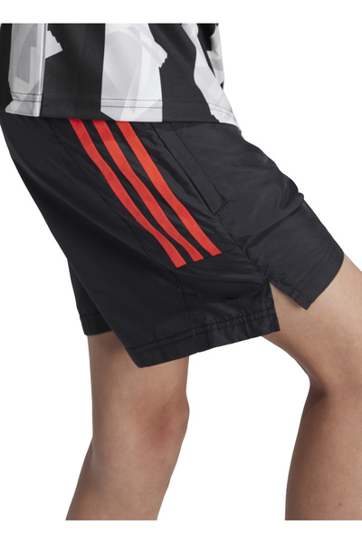 adidas Шорти с еластична талия за момичета, нормални, черни IV7105-J HOT WV SHORT
