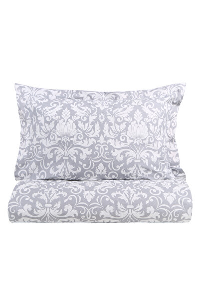 BOYNER EVDE Gri Nevresim Takımı 220x240 cm DARCY BASKILI KS NT