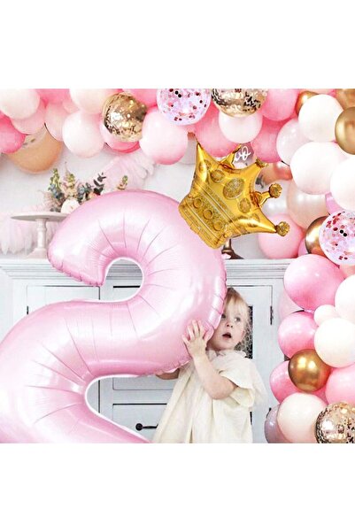BALON DİYARI Beyaz & Pembe & Gold Konfeti Şeffaf 15 Adet Balon Seti – Göz Alıcı Ve Şık Parti Dekoru