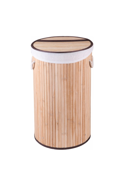 BOYNER EVDE Natürel Çamaşır Sepeti NAT. YUV. BAMBU KAT. ÇAM. SEPETİ 5