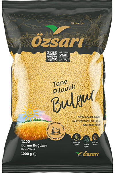 Özsarı Bakliyat Başbaşı İri Tane Pilavlık Bulgur 1 Kg