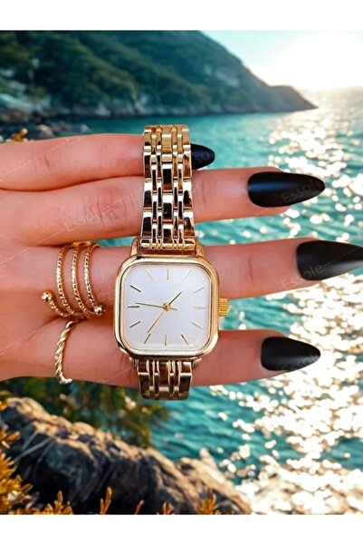 Leerybee Sade Şık Quartz Kadın Kol Saati NL-08 Kadına Hediye Doğum Günü Arkad...
