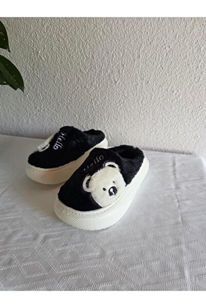 Benittokids Дамски удобни плюшени домашни пантофи с мечешки мотив 25BNT132