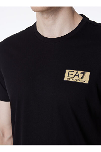 EA7 Велосипедна комір 100% бавовна Regular Fit T Shirt Чоловіча футболка 3DPT07 PJM9Z 1200