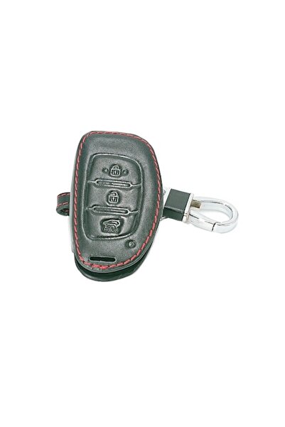 VTH Leather Key Case - Hyundai i30 IX35 Elantra Accent Santa Fe - MODEL 2