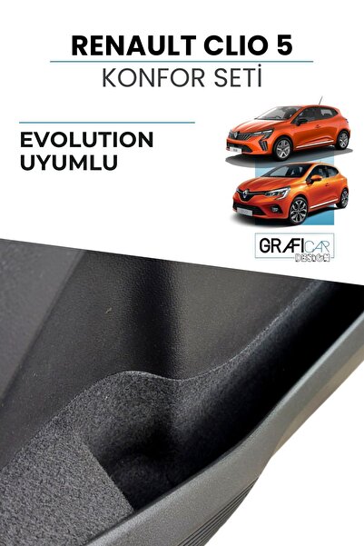 GRAFICAR DESIGN Renault Clio 5 Compatible Comfort Set - Compatible with Evolu...