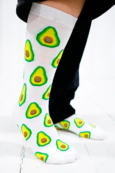 Esinti Мъжки чорапи Дамски чорапи Дълги цветни шарени чорапи с мирис 4 бр