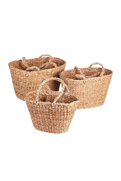 BOYNER EVDE Natürel Sepet NATUREL ÇANTA S/3